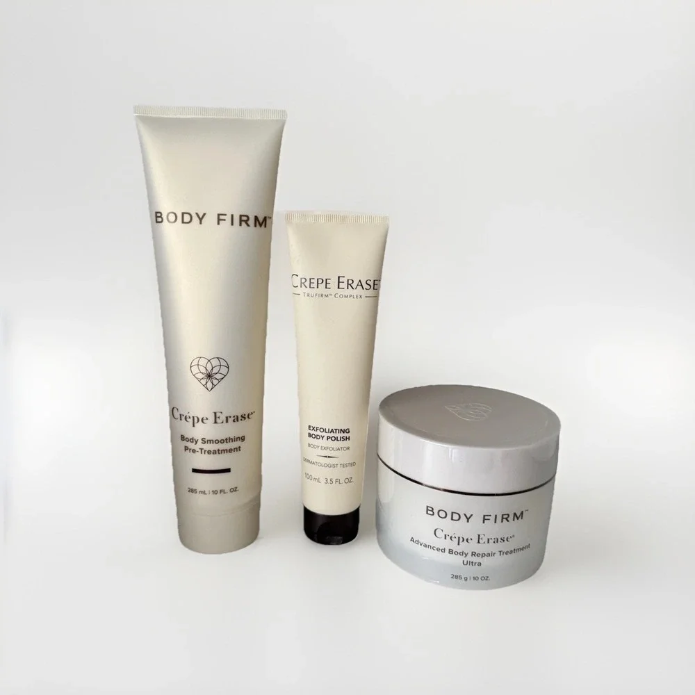 Body Firm Crepe Erase 3‎ Step Body Treatment Set New